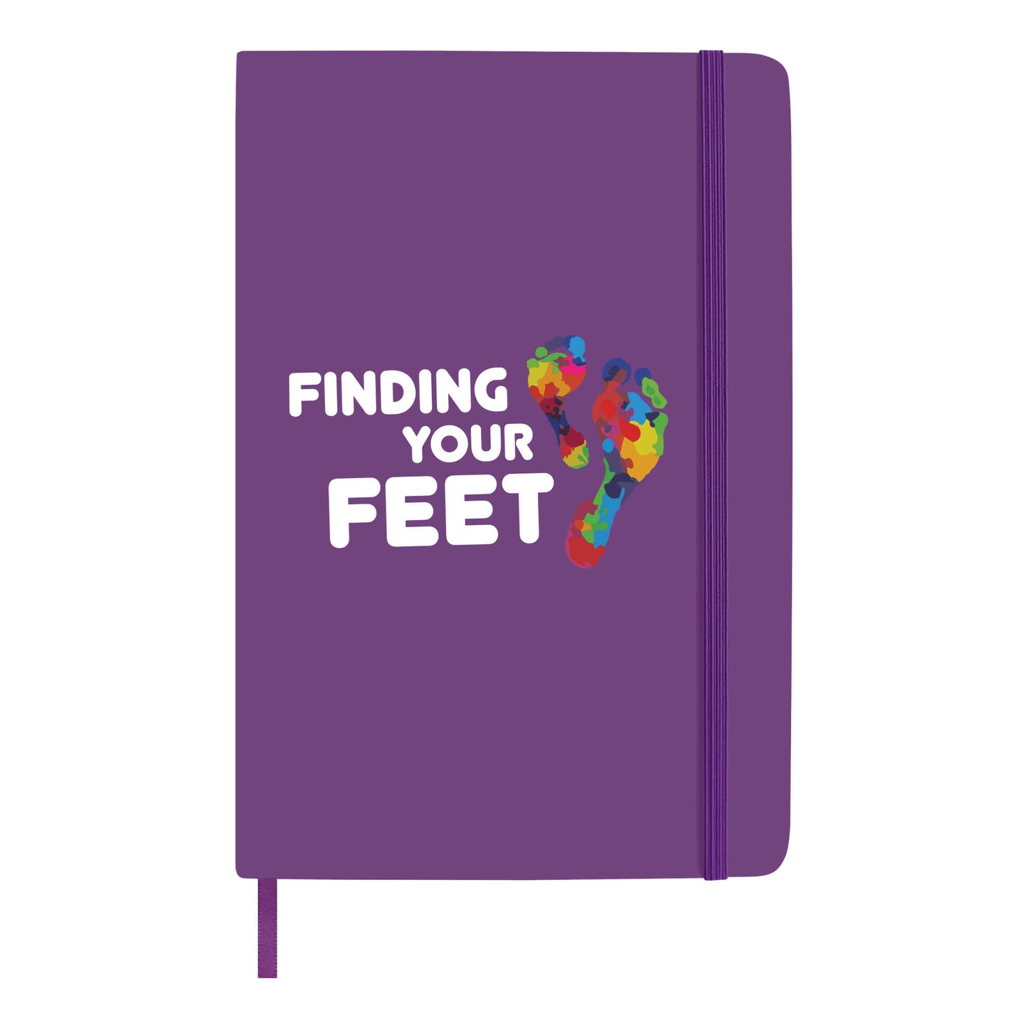 A5 Notebook | Purple | Finding Your Feet