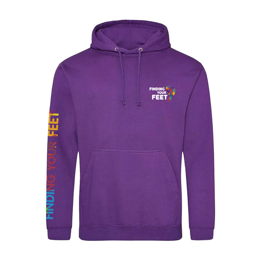 Logo Hoodie | Purple | Finding Your Feet