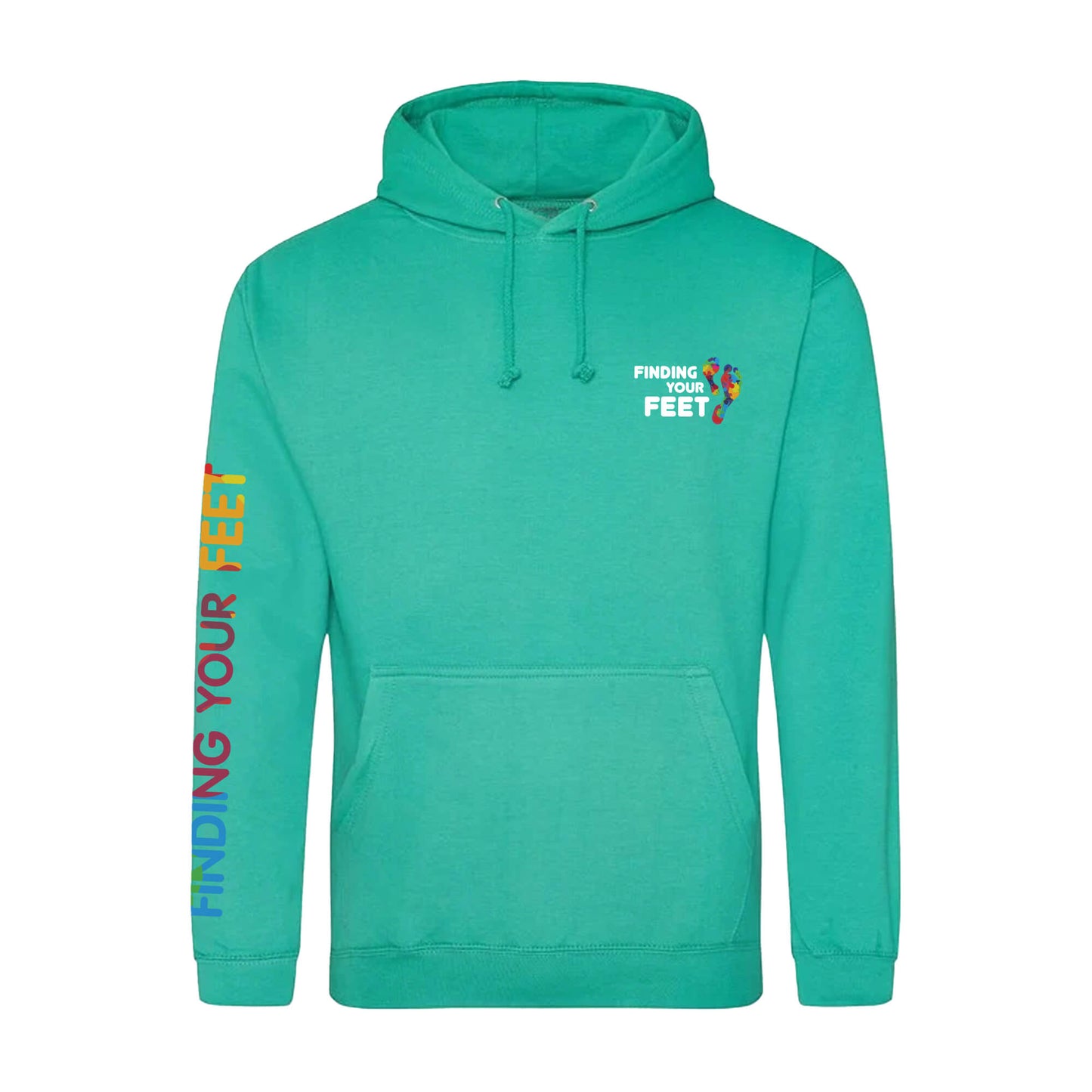 Logo Hoodie | Spring Green | Finding Your Feet