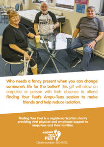 Alternative Giving - Ampu-Teas - Finding Your Feet