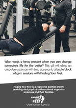 Load image into Gallery viewer, Alternative Giving - Gym Sessions - Finding Your Feet
