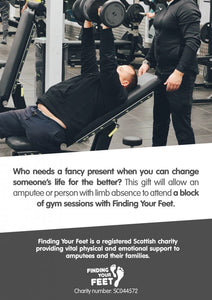Alternative Giving - Gym Sessions - Finding Your Feet