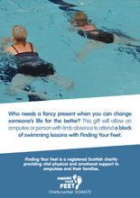 Load image into Gallery viewer, Alternative Giving - Swimming Lessons - Finding Your Feet
