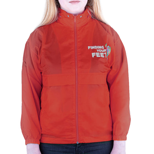 finding your feet pac-a-mac childrens red