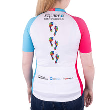 Load image into Gallery viewer, finding your feet cycle top - pink and blue
