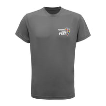 Load image into Gallery viewer, Finding your feet performance t-shirt
