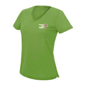 Fitted V-Neck Performance T-Shirt